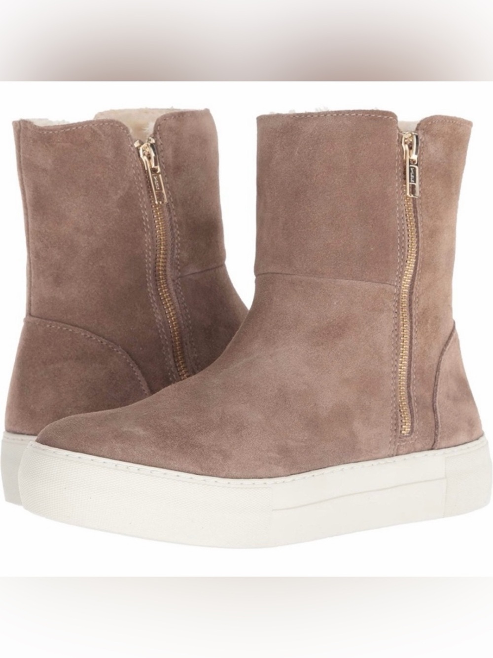 JSlides Allie Suede Platform
Faux Fur Zip Boots
